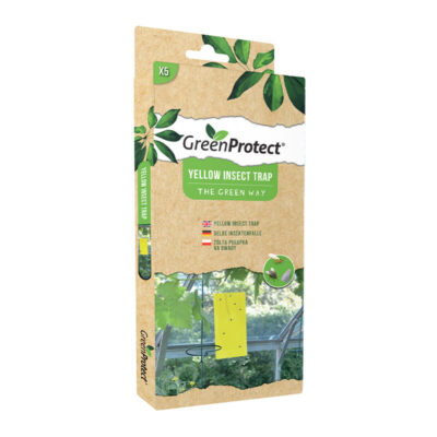 GreenProtect® Hangande Gul Insektsfalla 5-pack forpackning