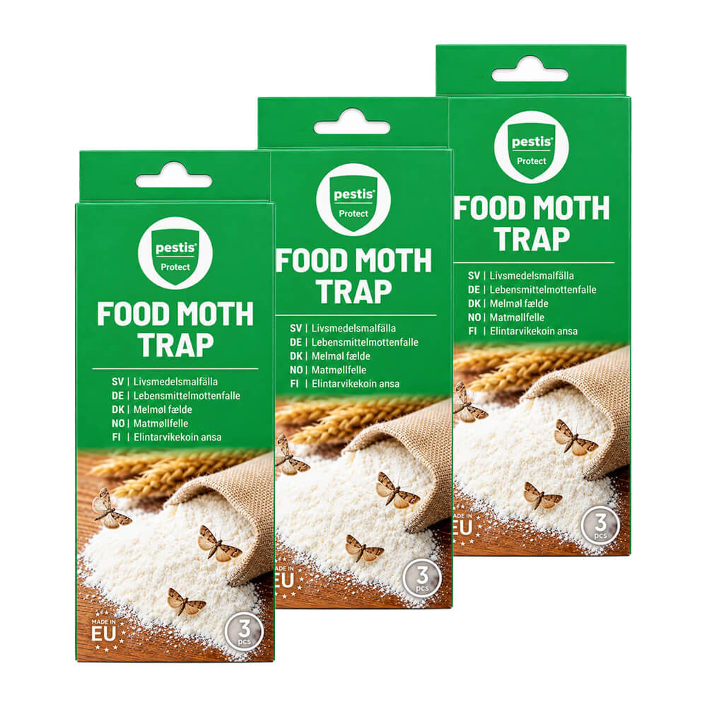 Storpack | 3 st Matmalsfälla 3-pack | Pestis®