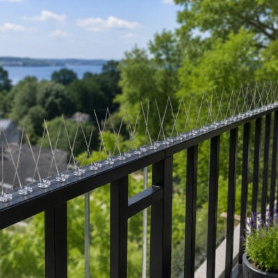 Fågelpiggar Plast & Metall 5 meter