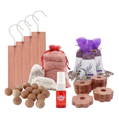 Värdepaket | Rödceder + Lavendel | Nordic Red Cedar®