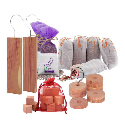 värdepaket rödceder + lavendel (hängande block)