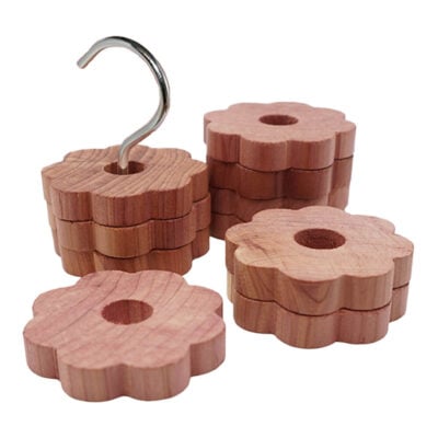 Rödcederträ Blomringar 10-pack Nordic Red Cedar® Galge