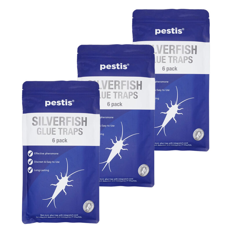 Storpack | 3 st Pestis® Silverfiskfälla 12-pack