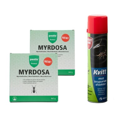 Värdepaket | 8x Myrdosor & Myrspray+Kvitt