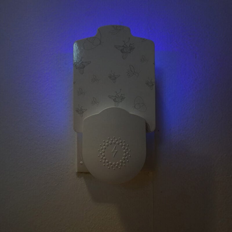 Insektsfälla UV-driven med klisterark Vit - Bild 3