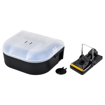 Säker Betesstation för Musfälla | inkl. QuickSnap Musfälla