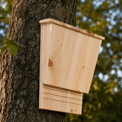 Fladdermusholk i trä - Naturlig hjälp mot flygande insektervmiljö
