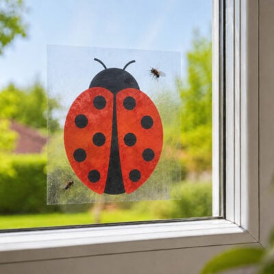 Flug- & Insektsfälla | Fönster Nyckelpiga 10-pack miljö