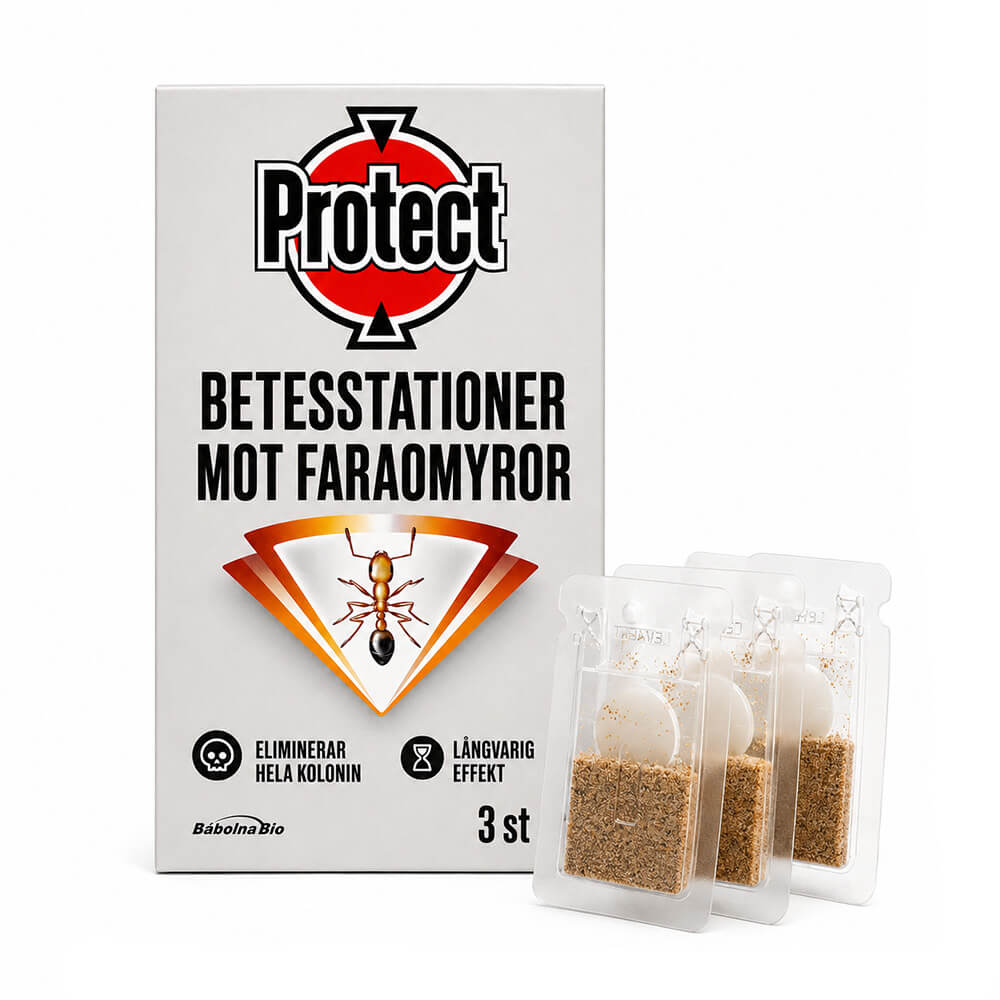 Betesstationer mot Faraomyror 3-pack | Protect® Produkt