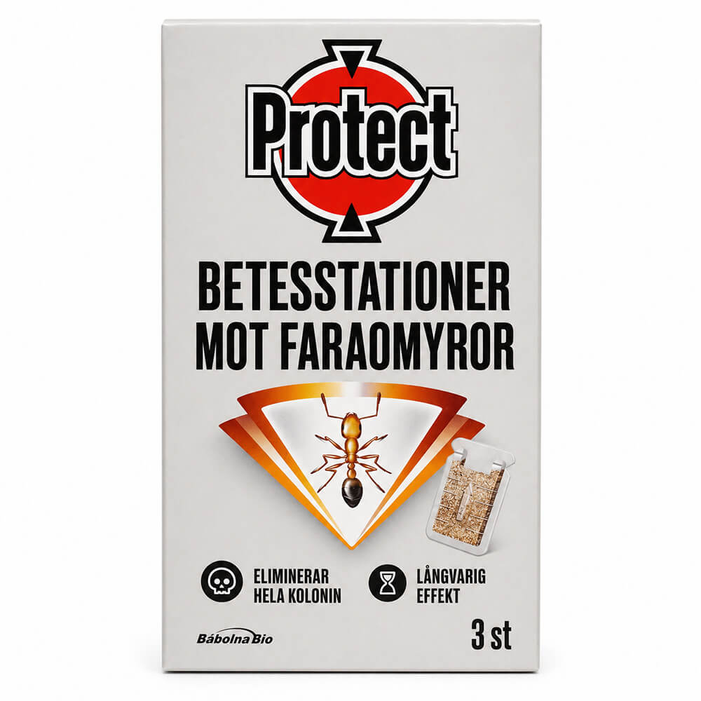 Betesstationer mot Faraomyror 3-pack | Protect® - Bild 2