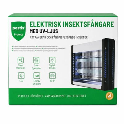 Elektrisk Insektsdödare 2 x 6,5 W (LED) | Pestis Protect® förpackning
