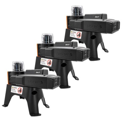 Thanos® MK47 Elektrisk Mus- & Råttfälla + Stativ 3-pack