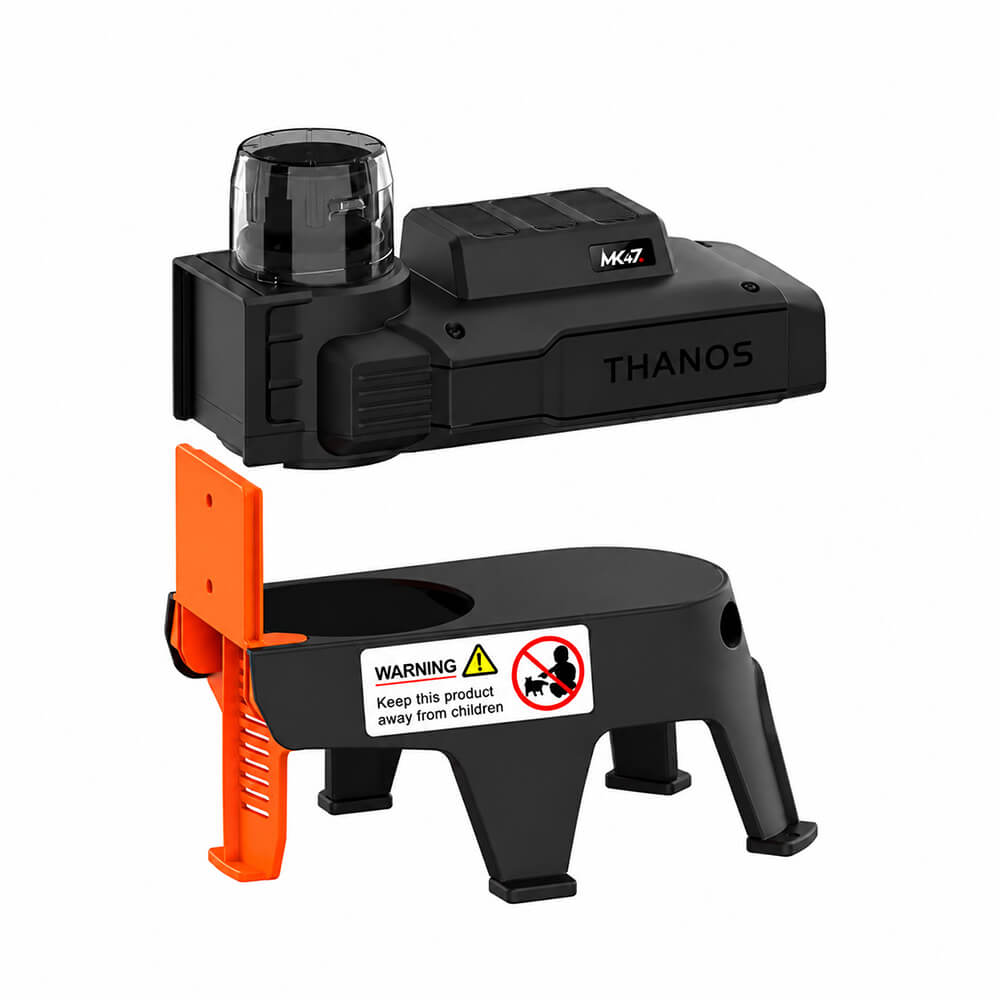 Thanos® MK47 Elektrisk Mus- & Råttfälla + Stativ Montering